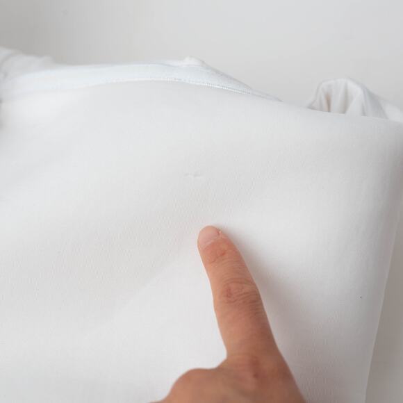 TOJHÀ Emmaline White Off-Shoulder Cocktail Dress - Size 14 - Picture 11 of 11